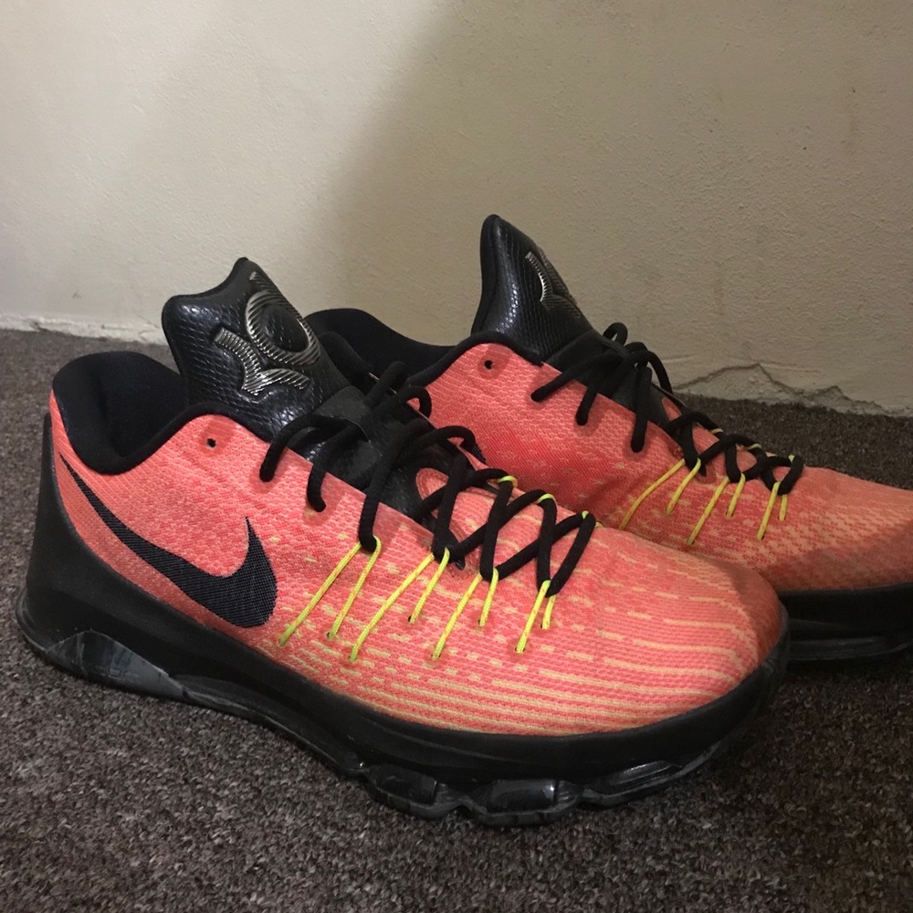 KD 8 Orange and Black